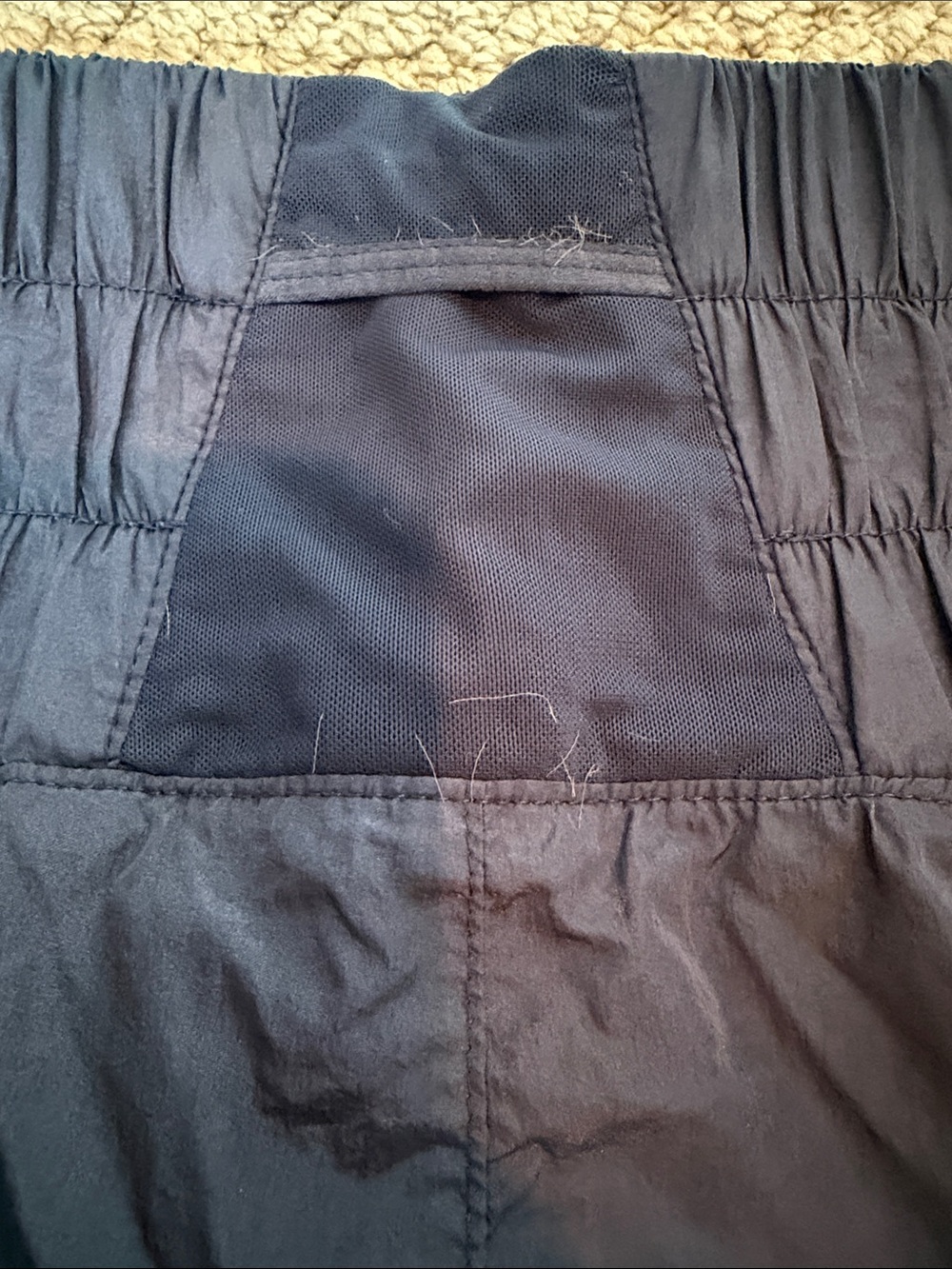 FP Movement by Free People Navy High-Waist Athletic Shorts - Picture 3 of 4